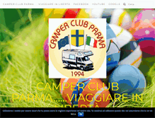 Tablet Screenshot of camperclubparma.it
